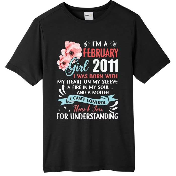 February 2011 12th Birthday Gift 12 Years Old ChromaSoft Performance T-Shirt