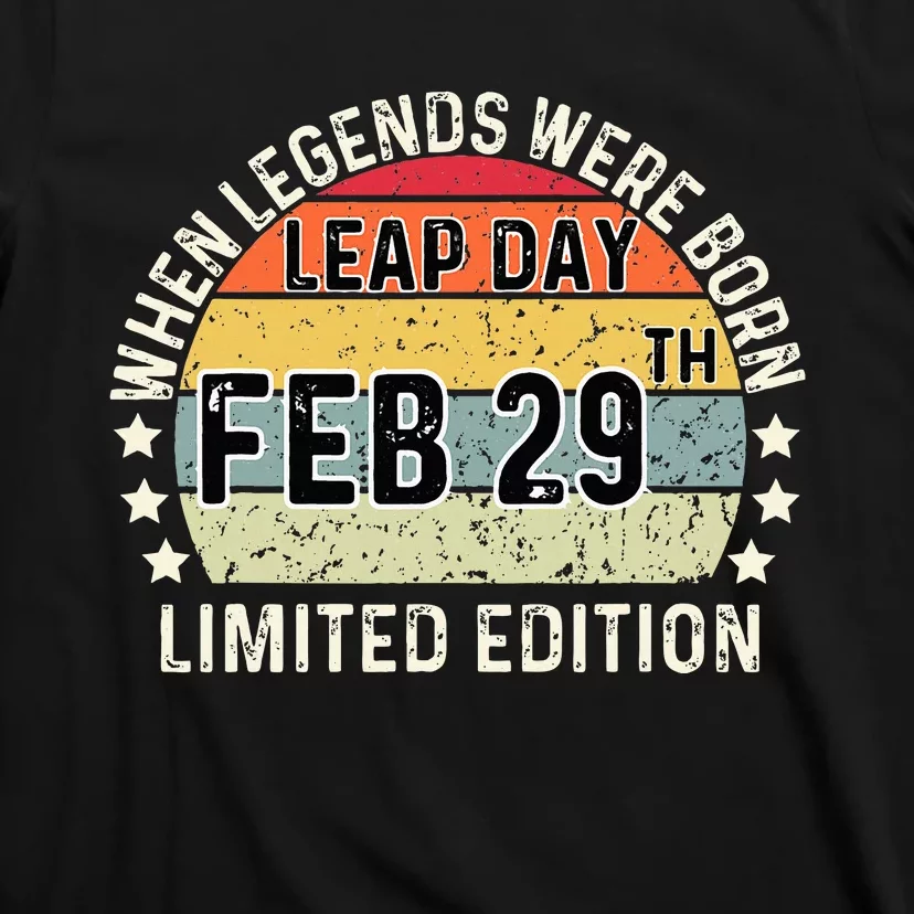 February 29 Birthday Leap Year T-Shirt