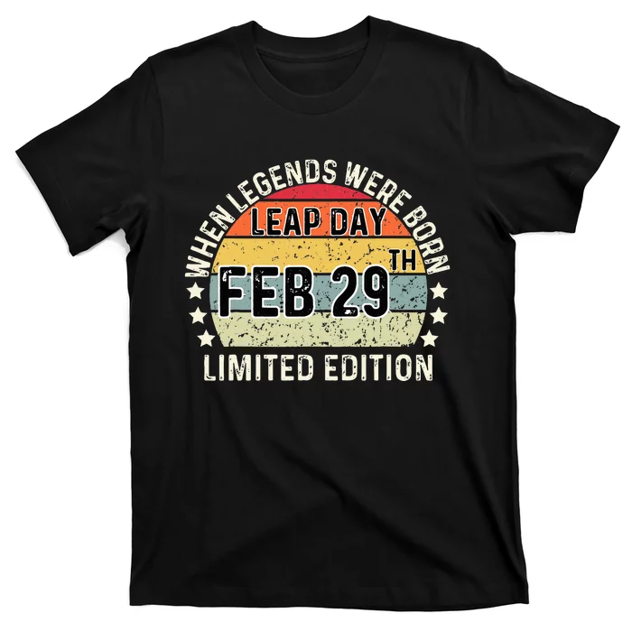 February 29 Birthday Leap Year T-Shirt