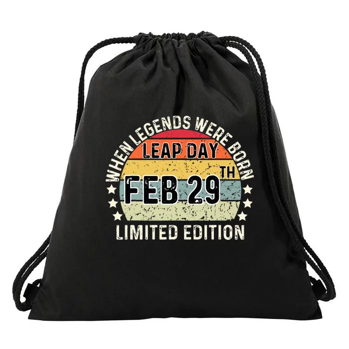 February 29 Birthday Leap Year Drawstring Bag