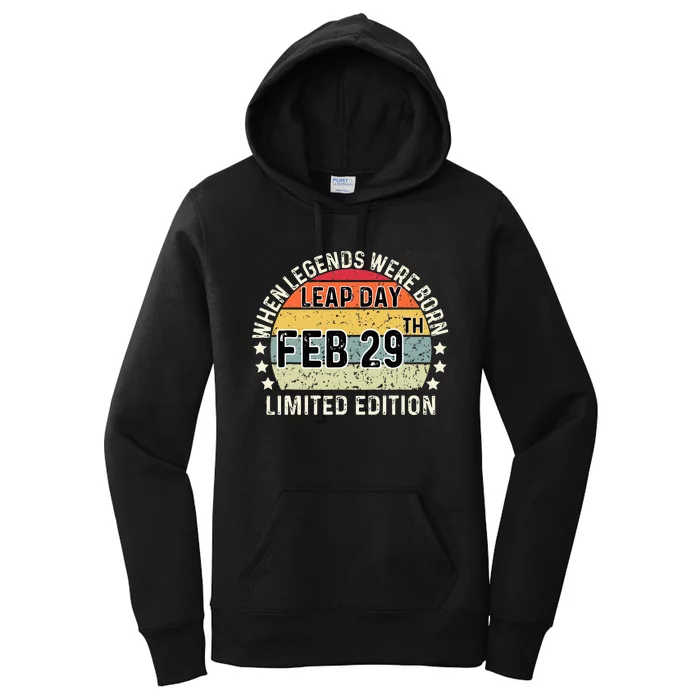 February 29 Birthday Leap Year Women's Pullover Hoodie