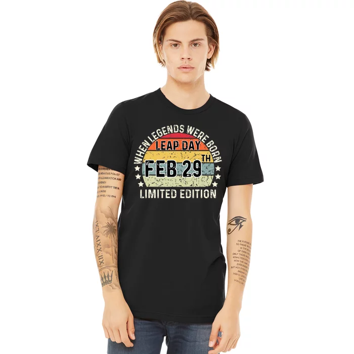 February 29 Birthday Leap Year Premium T-Shirt