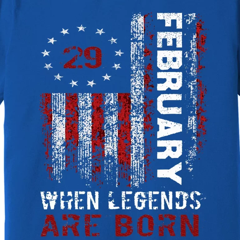 February 29 Birthday For Leap Year Premium T-Shirt