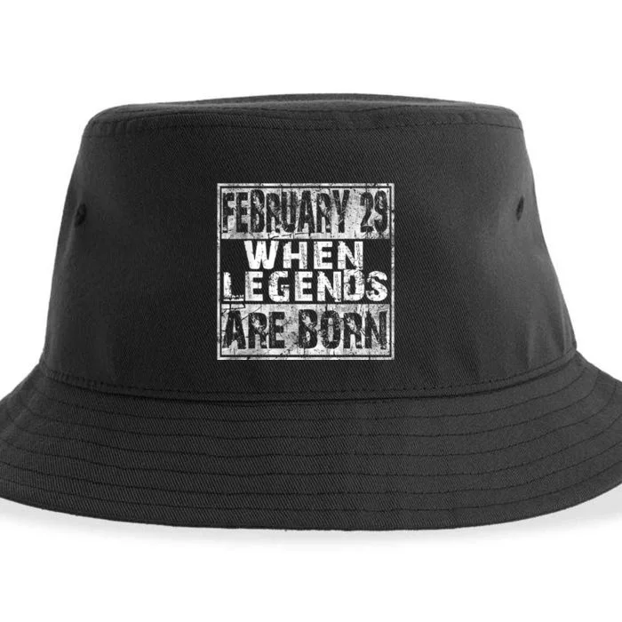 February 29 Birthday Cool Leap Year Sustainable Bucket Hat