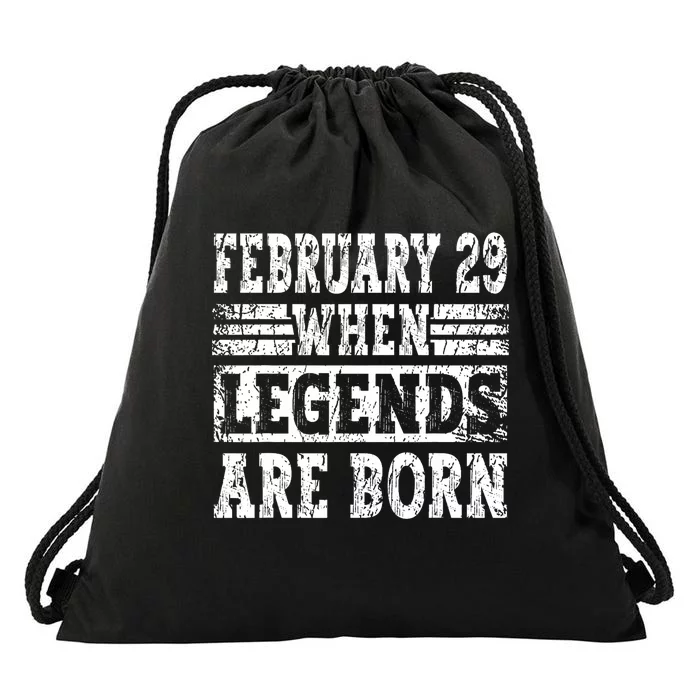 February 29 Birthday Cool Leap Year Drawstring Bag