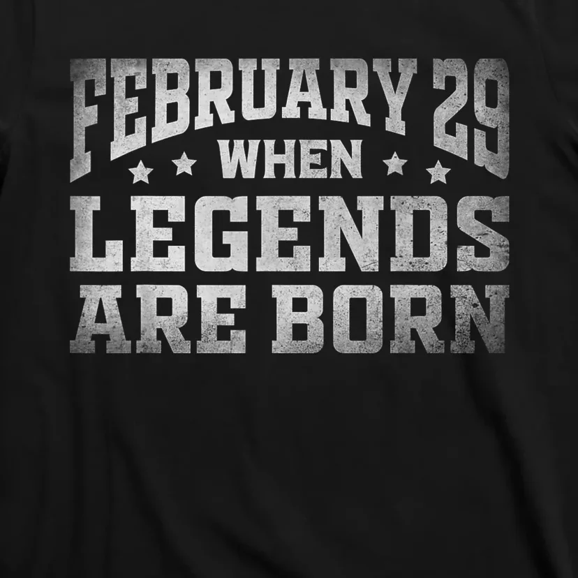 February 29 Birthday Leap Year For Cool Leap Day T-Shirt