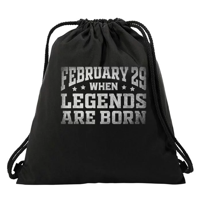 February 29 Birthday Leap Year For Cool Leap Day Drawstring Bag