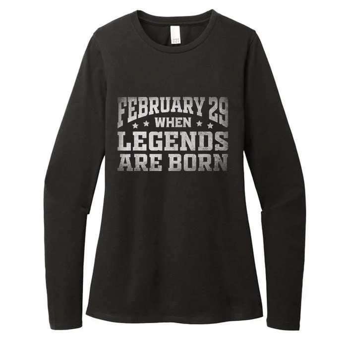 February 29 Birthday Leap Year For Cool Leap Day Womens CVC Long Sleeve Shirt