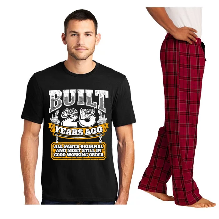 Funny 25th Birthday Gift BDay Gift Saying Age 25 Year Joke Pajama Set