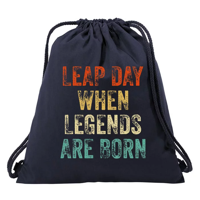 February 29 Birthday Cool Leap Year Drawstring Bag