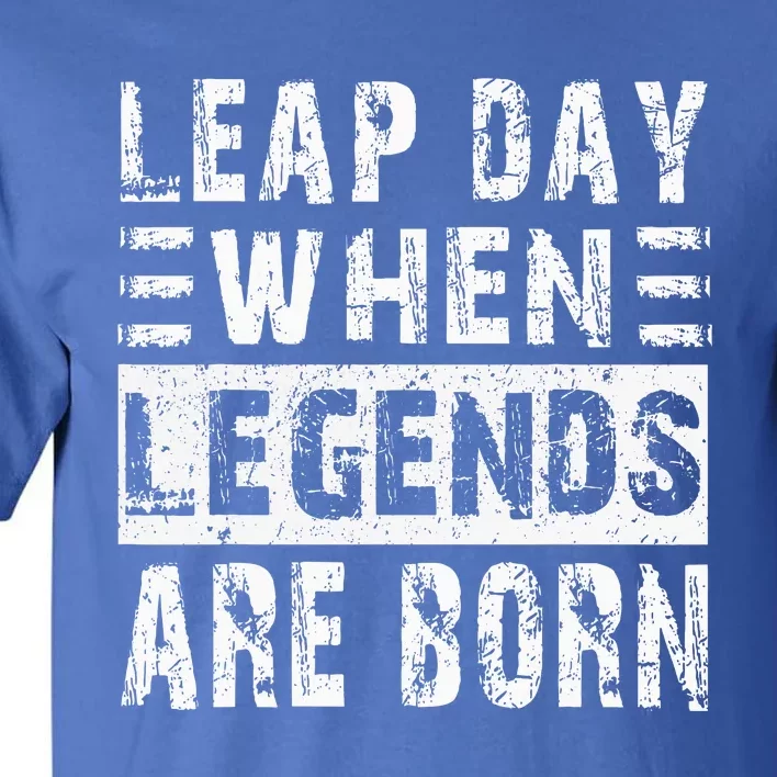 February 29 Birthday Cool Leap year Tall T-Shirt