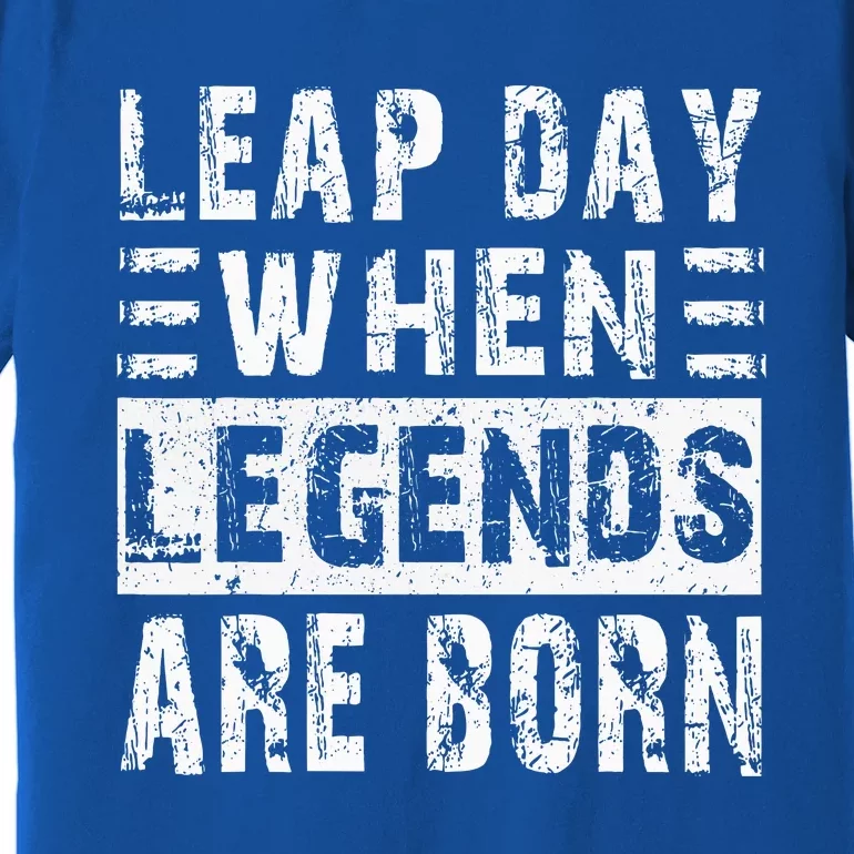 February 29 Birthday Cool Leap year Premium T-Shirt