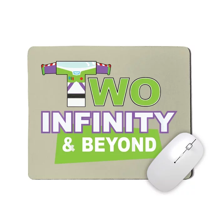 Funny 2nd Birthday, Second Birthday, Two Infinity And Beyond 1 Mousepad