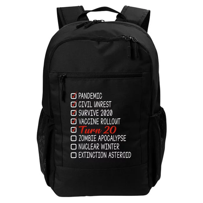 Funny 20th Birthday Gift 20 Years Old 2002 Made In 2002 Daily Commute Backpack