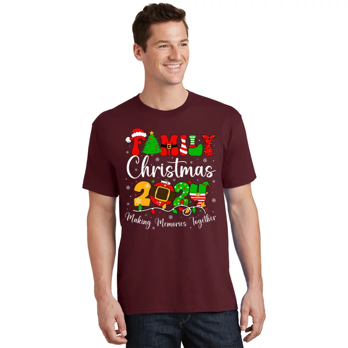 Family 2024 Christmas Matching Outfits Team Santa Elf Squad T-Shirt