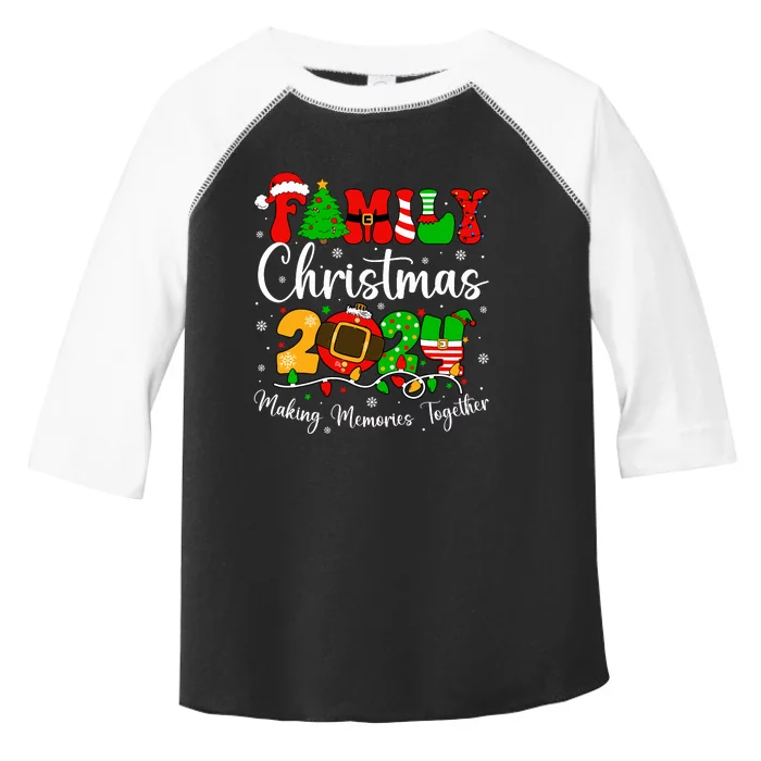 Family 2024 Christmas Matching Outfits Team Santa Elf Squad Toddler Fine Jersey T-Shirt