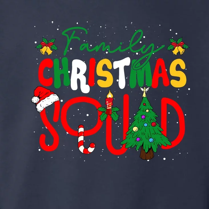 Family 2024 Christmas Matching Outfits Team Santa Elf Squad Toddler Hoodie