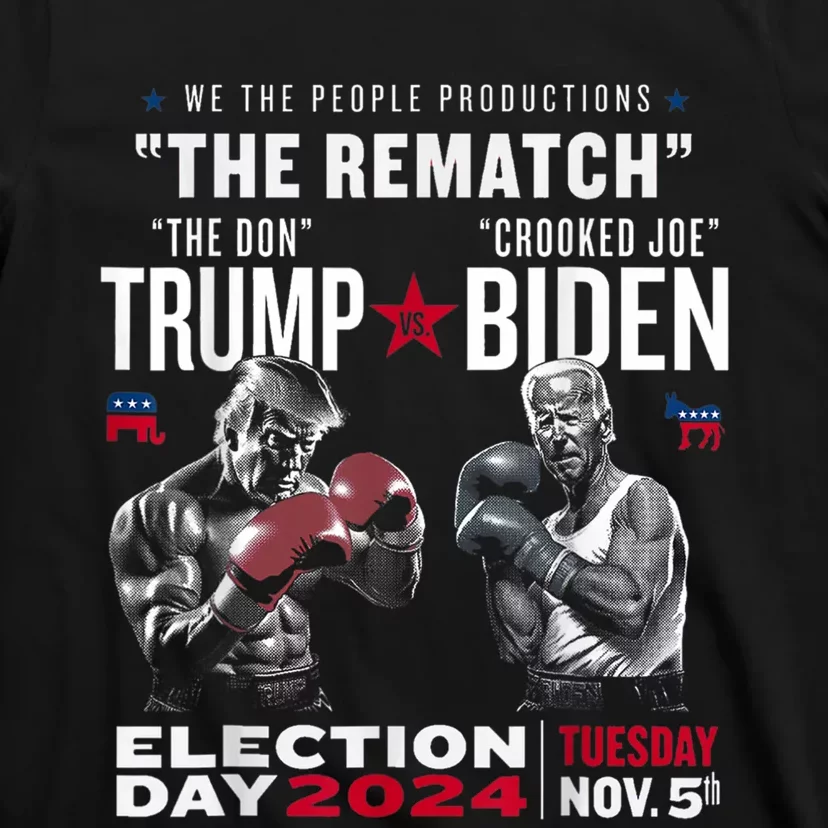 Funny 2024 Election Trump Vs Biden Debate T-Shirt