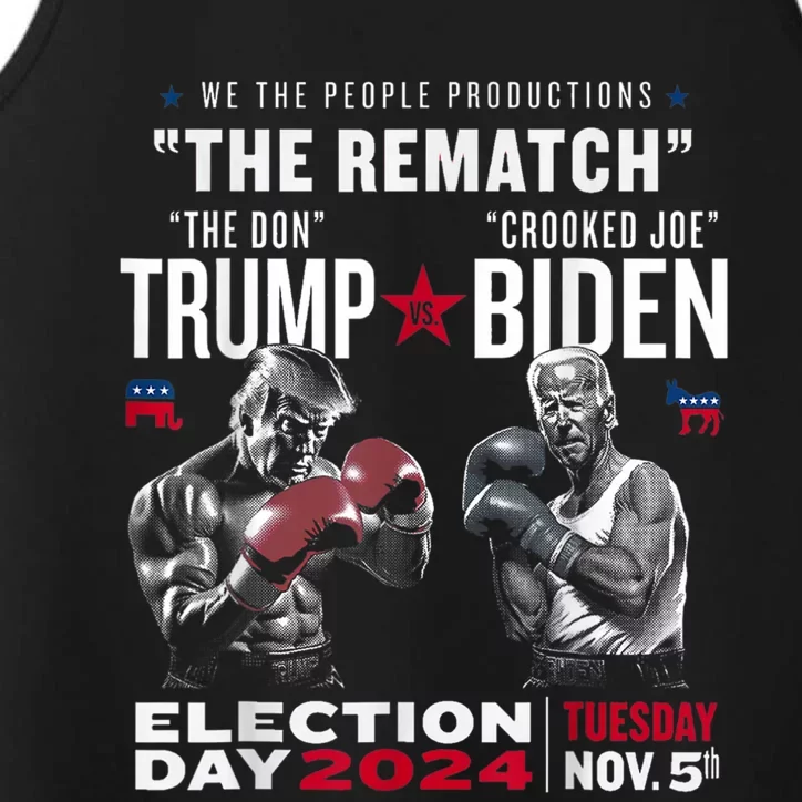 Funny 2024 Election Trump Vs Biden Debate Performance Tank