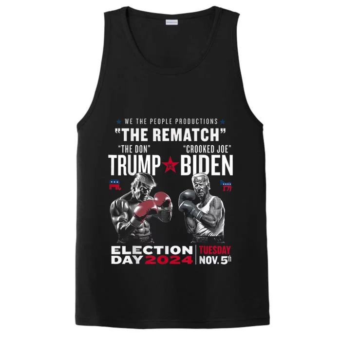 Funny 2024 Election Trump Vs Biden Debate Performance Tank