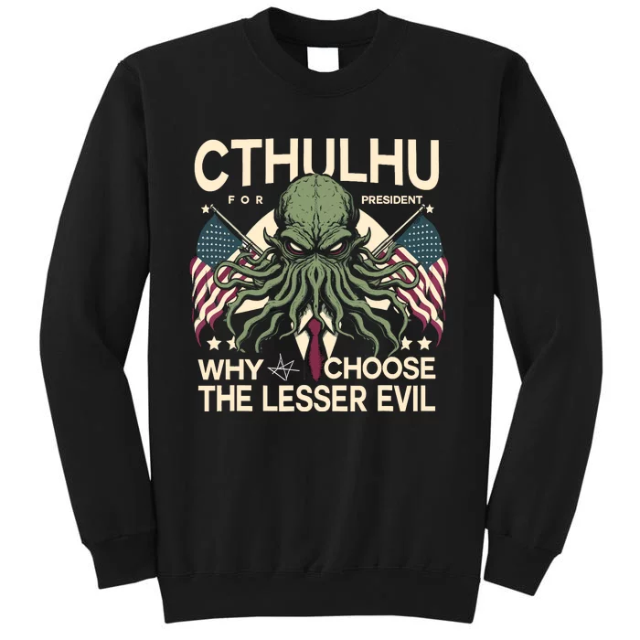 Funny 2024 Elections Cthulhu For President Sweatshirt