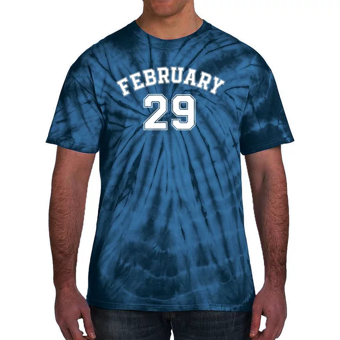 February 29 Forever Young Leap Day Leap Year 02 29 I’M A Leap Year Baby Tie-Dye T-Shirt