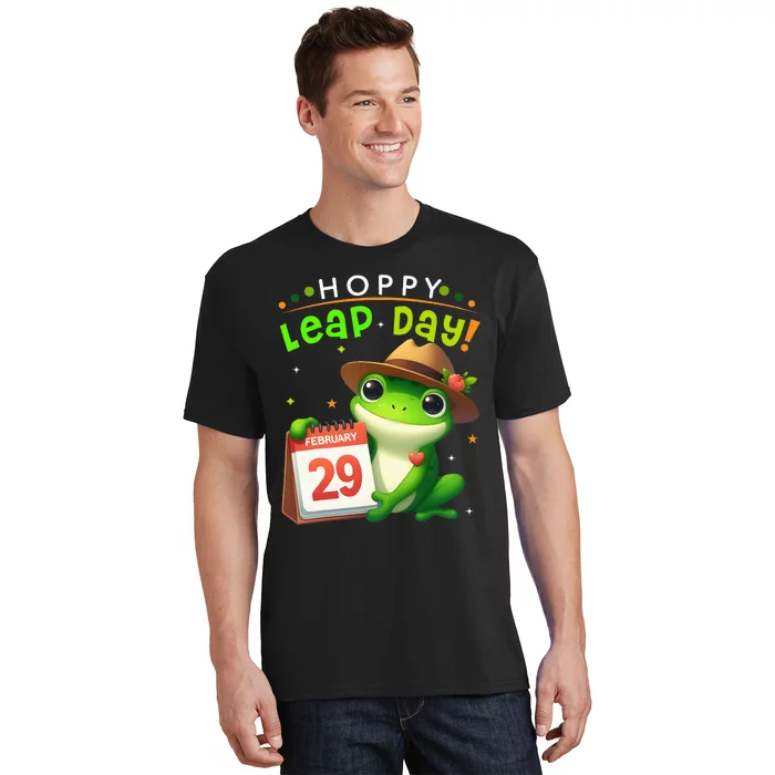 February 29th Funny Frog Leap Day Matching Leap Year 2024 T-Shirt