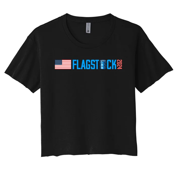 Flagstock 2024 Women's Crop Top Tee