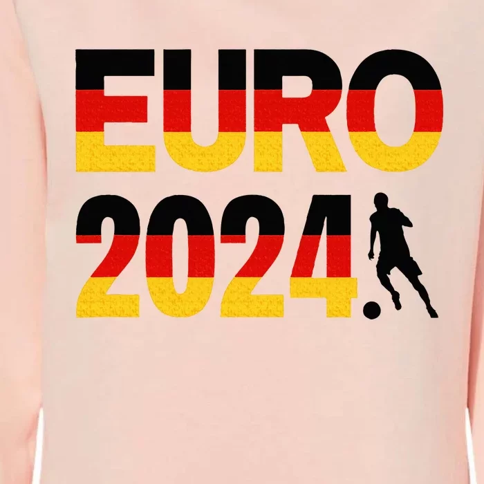 Football 2024 Fan Art Germany Womens California Wash Sweatshirt