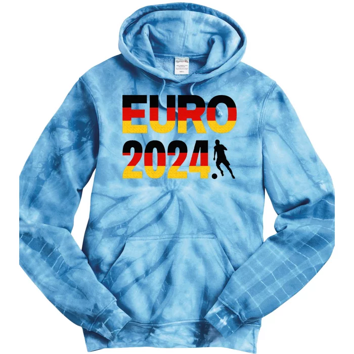 Football 2024 Fan Art Germany Tie Dye Hoodie