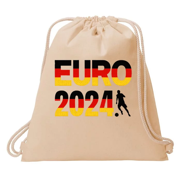 Football 2024 Fan Art Germany Drawstring Bag