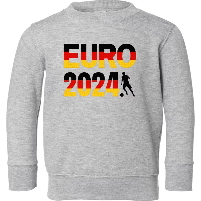 Football 2024 Fan Art Germany Toddler Sweatshirt