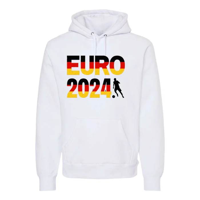 Football 2024 Fan Art Germany Premium Hoodie