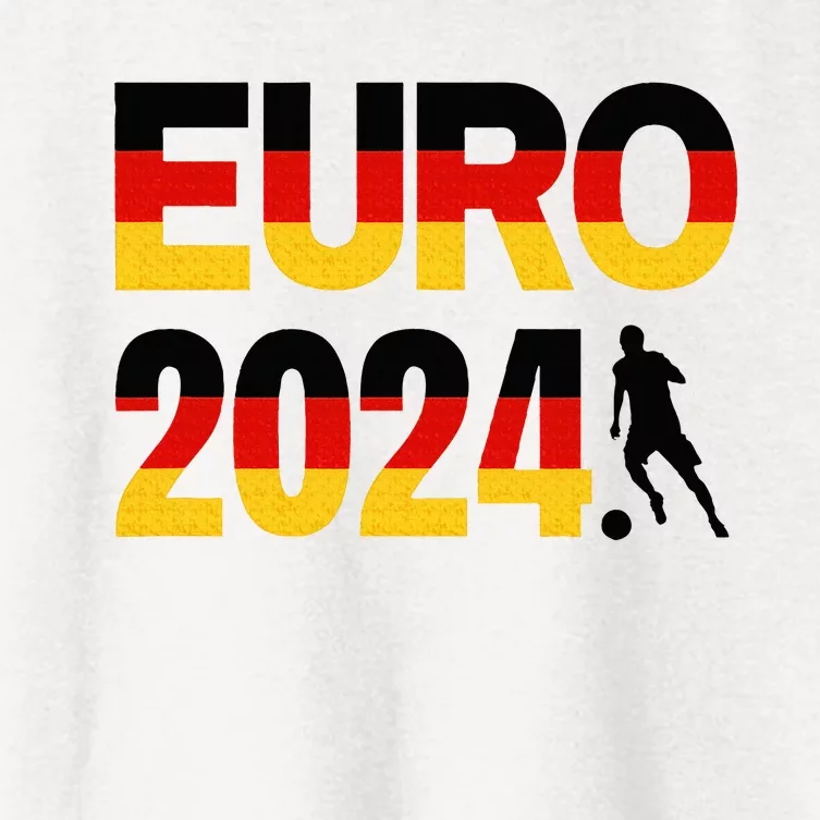 Football 2024 Fan Art Germany Women's Crop Top Tee