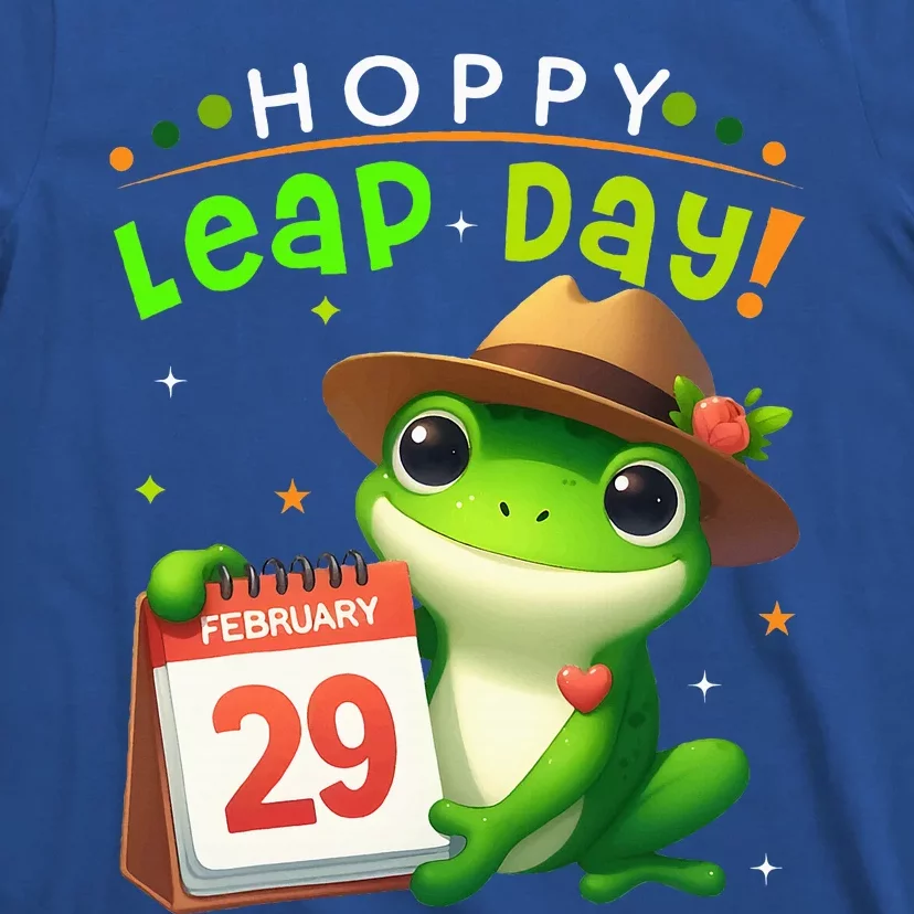 February 29th Funny Frog Leap Day Matching Leap Year 2024 T-Shirt