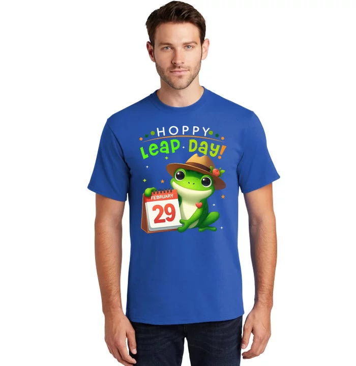 February 29th Funny Frog Leap Day Matching Leap Year 2024 Tall T-Shirt