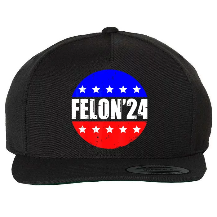 Felon 2024 Wool Snapback Cap