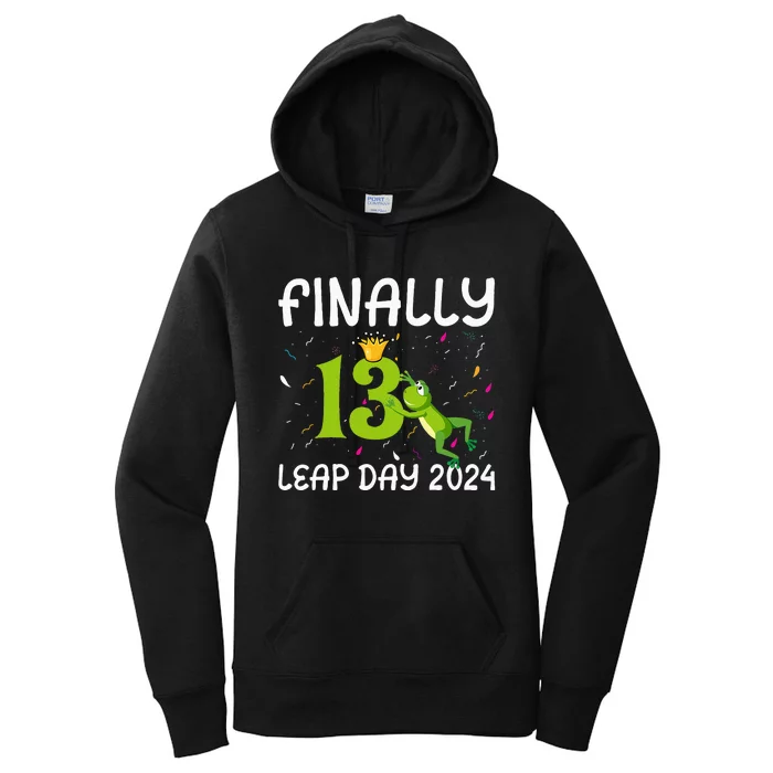 February 29 Leap Year 2024 52nd Birthday Women's Pullover Hoodie