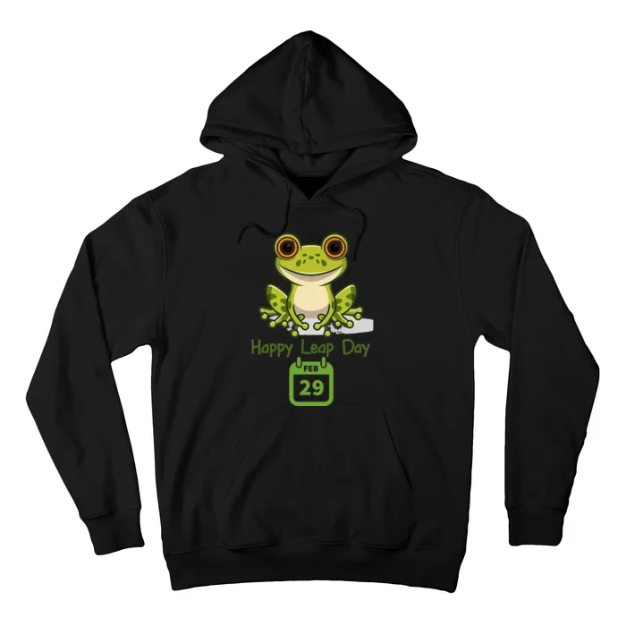 February 29th Leap Day Frog Cute Matching Leap Year 2024 Hoodie