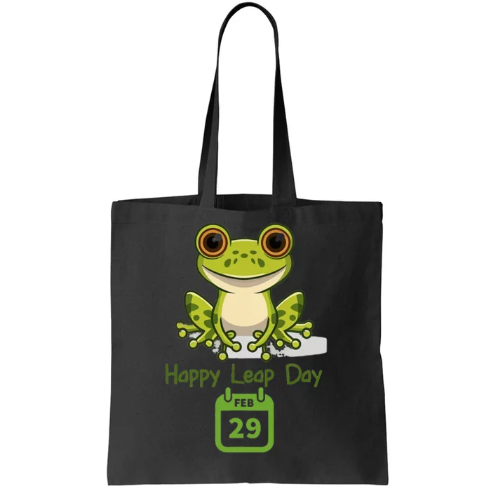 February 29th Leap Day Frog Cute Matching Leap Year 2024 Tote Bag