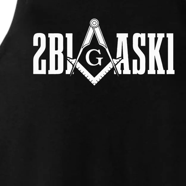 Freemason 2B1ASK1 Mason Masonic Square & Compass Ladies Tri-Blend Wicking Tank