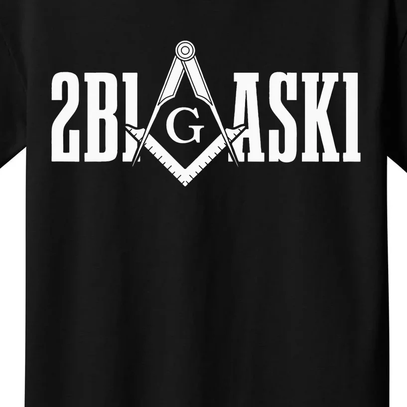 Freemason 2B1ASK1 Mason Masonic Square & Compass Kids T-Shirt