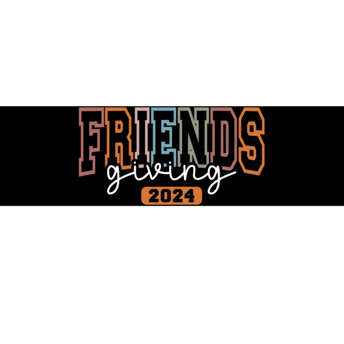 Friendsgiving 2024 Matching Friends Thanksgiving 2024 Bumper Sticker