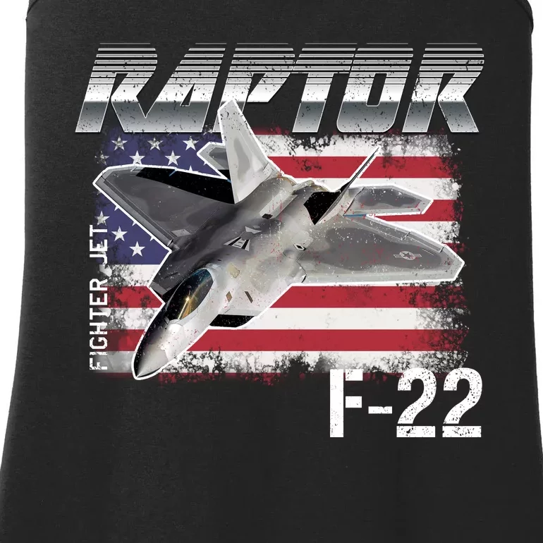 F 22 Raptor Stealth Ladies Essential Tank