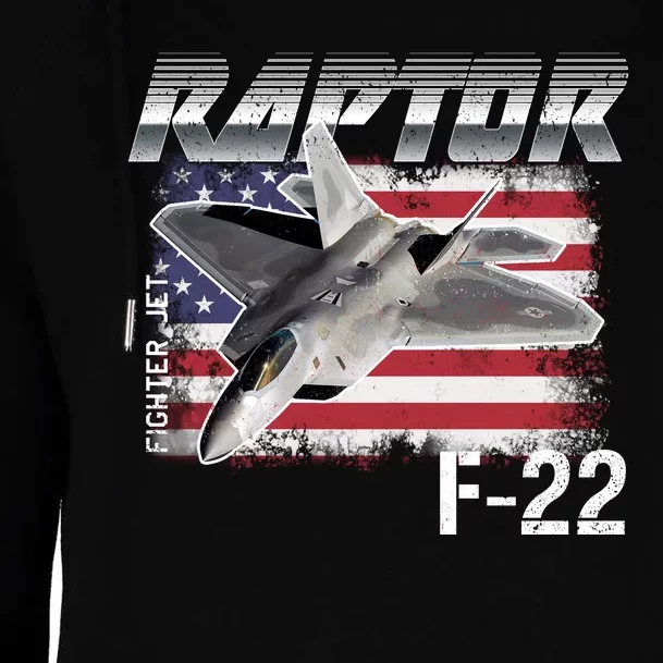 F 22 Raptor Stealth Womens Funnel Neck Pullover Hood