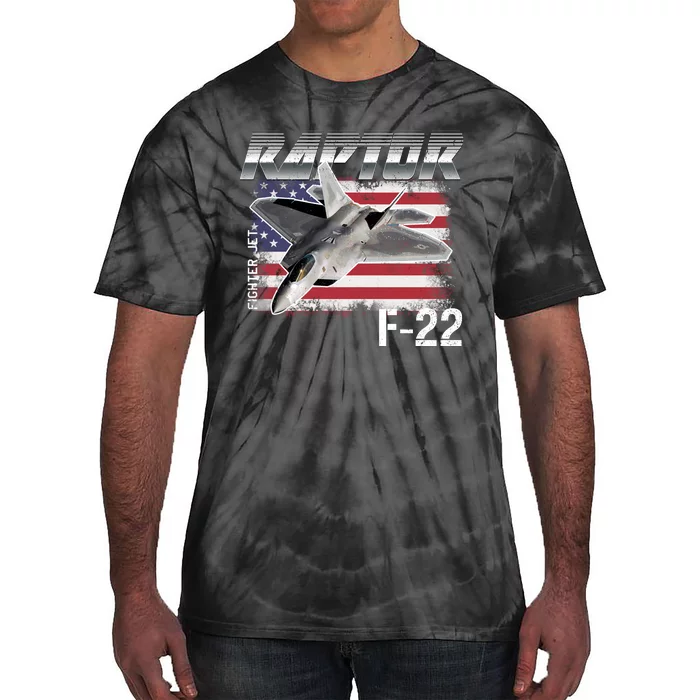 F 22 Raptor Stealth Tie-Dye T-Shirt