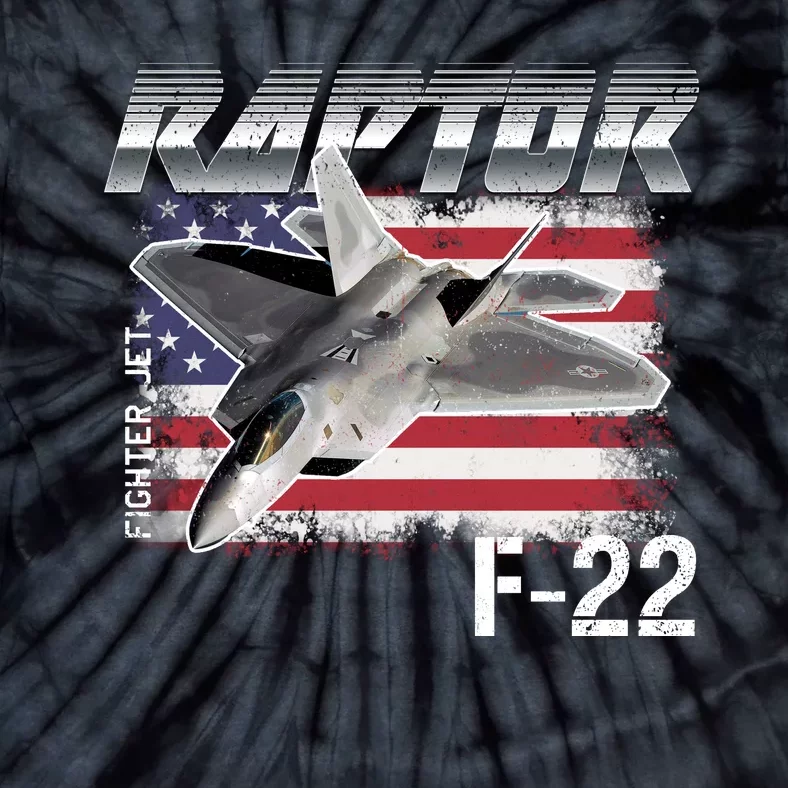 F 22 Raptor Stealth Tie-Dye T-Shirt