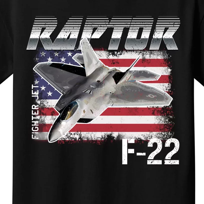 F 22 Raptor Stealth Kids T-Shirt