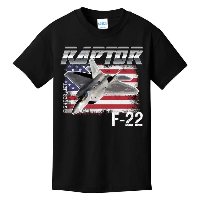 F 22 Raptor Stealth Kids T-Shirt