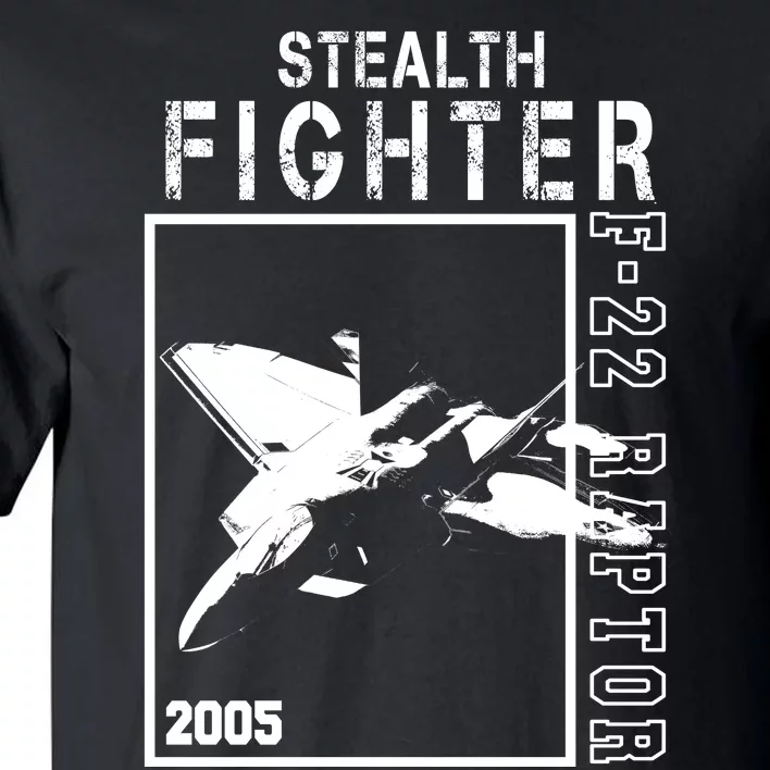 F 22 Raptor Stealth Fighter Tall T-Shirt